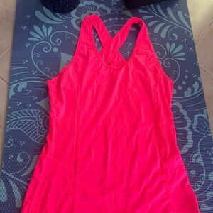 Reserved Neon Pink Tank Top